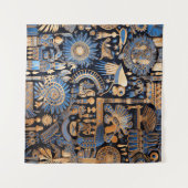 古代エジプトの織物タペストリー タペストリー (正面(横))