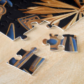 古代エジプトの織物パズル ジグソーパズル (側面)