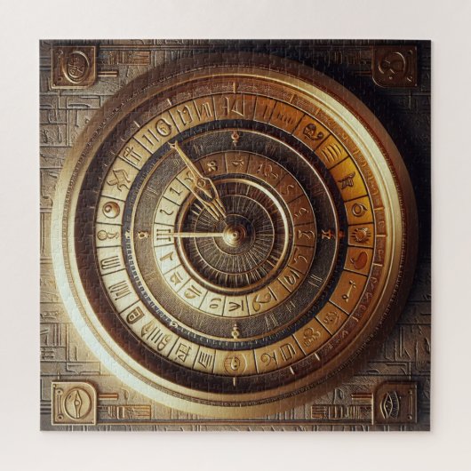 古代エジプトの背景 ジグソーパズル (縦)