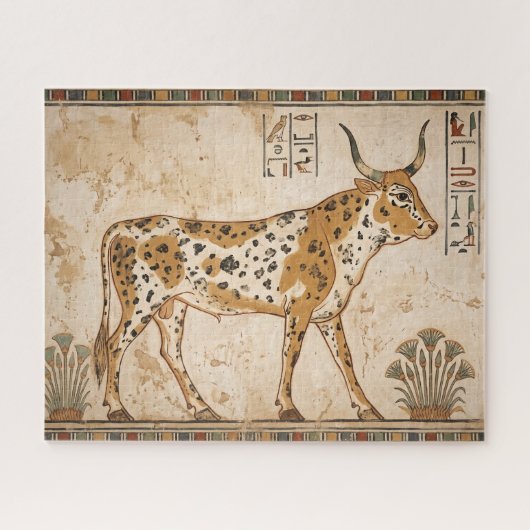 古代エジプトの芸術 アピス・ブル オールド・キングダム ジグソーパズル (横)