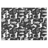 古代エジプトの象形文字の記号パターン テーブルクロス (正面(横))