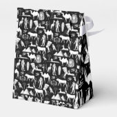 古代エジプトの象形文字の記号パターン フェイバーボックス (裏面サイド)