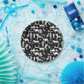 古代エジプトの象形文字の記号パターン ペーパープレート (パーティー)