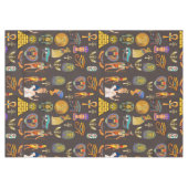 古代エジプトの象形文字パターン記号 テーブルクロス (正面(横))