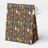 古代エジプトの象形文字パターン記号 フェイバーボックス (裏面サイド)