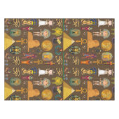 古代エジプトの象形文字 – パターン記号 テーブルクロス (正面(横))