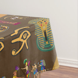 古代エジプトの象形文字 – パターン記号 テーブルクロス