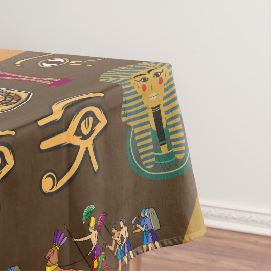 古代エジプトの象形文字 – パターン記号 テーブルクロス (インサイチュ)