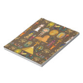 古代エジプトの象形文字 – パターン記号 ノートパッド (回転)