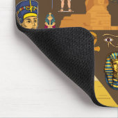 古代エジプトの象形文字 – パターン記号 マウスパッド (コーナー)