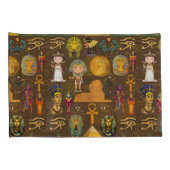 古代エジプトの象形文字 – パターン記号 枕カバー (裏面-右)