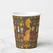 古代エジプトの象形文字 – パターン記号 紙コップ (左)