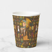 古代エジプトの象形文字 – パターン記号 紙コップ (右)