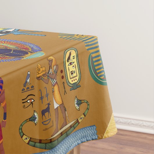 古代エジプトの象形文字 – パターン象形文字 テーブルクロス (インサイチュ)