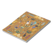 古代エジプトの象形文字 – パターン象形文字 ノートパッド (回転)