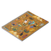 古代エジプトの象形文字 – パターン象形文字 ノートブック (左側)