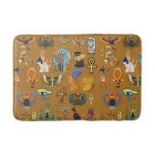 古代エジプトの象形文字 – パターン象形文字 バスマット (正面)