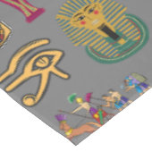 古代エジプトの象形文字 – パターンPharaoh テーブルクロス (アングル)