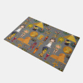 古代エジプトの象形文字 – パターンPharaoh ドアマット (アングル)