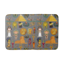 古代エジプトの象形文字 – パターンPharaoh バスマット