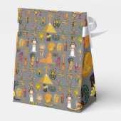 古代エジプトの象形文字 – パターンPharaoh フェイバーボックス (裏面サイド)