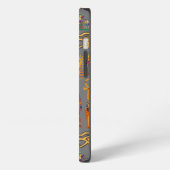 古代エジプトの象形文字 – パターンPharaoh iPhoneケース (左側面)
