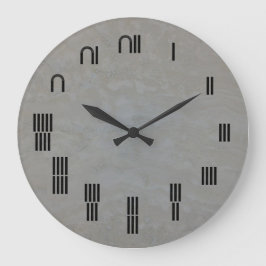 古代エジプトの象形文字 ラージ壁時計