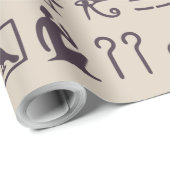 古代エジプトの象形芸術 ラッピングペーパー (ロールコーナー)