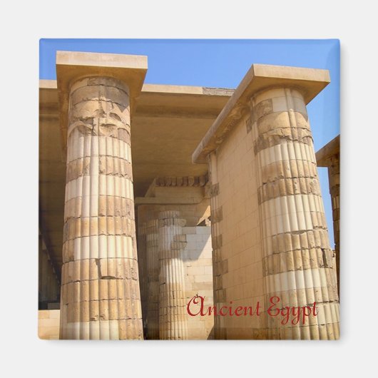 古代エジプトの遺跡 マグネット (正面)