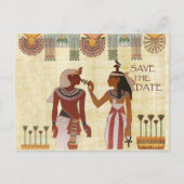 古代エジプトは日付はがきアフリカのヒエロンを保存 案内ポストカード (正面)