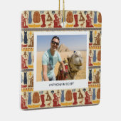 古代エジプトをテーマにしたカスタム写真 セラミックオーナメント (右)