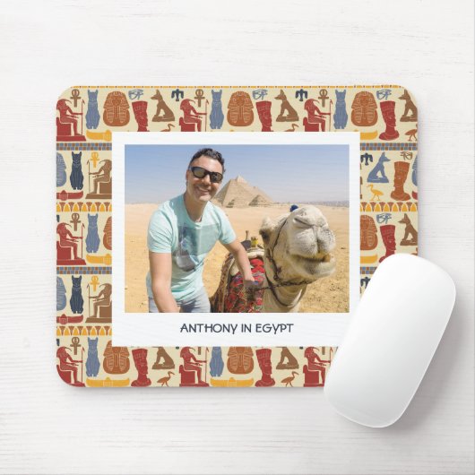 古代エジプトをテーマにしたカスタム写真 マウスパッド (マウス)