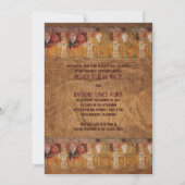 古代エジプトをテーマにした結婚式招待状 招待状 (裏面)