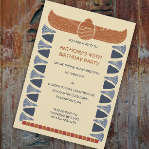 古代エジプトスカラブカブトカスタムル 招待状