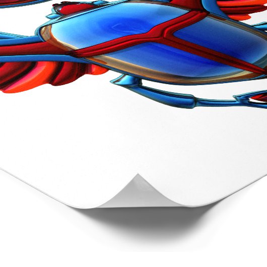 古代エジプトスカラブカブトムシ ポスター (角)