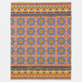 古代エジプトスタイル フリースブランケット (正面)