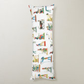 古代エジプトヴィンテージエジプト模様 ボディピロー (裏面 (縦))