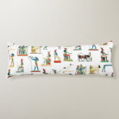 古代エジプトヴィンテージエジプト模様 ボディピロー (正面)