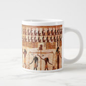 古代エジプト人の死の裁判所のマートゴデス ジャンボコーヒーマグカップ (右)