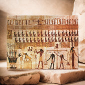 古代エジプト人の死の裁判所のマートゴデス ポストカード