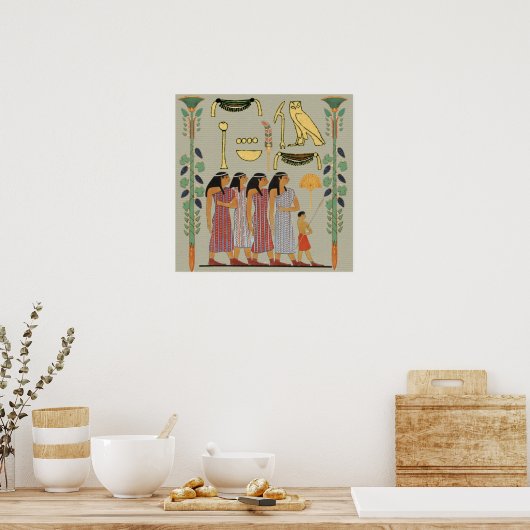 古代エジプト人ポスター ポスター (キッチン)