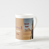 古代エジプト名物マグカップ ボーンチャイナマグカップ (正面右)