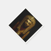 古代エジプト女性アート紙ナプキンス スタンダードカクテルナプキン (角)