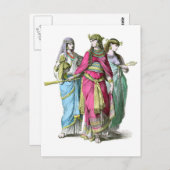 古代エジプト女王クレオパトラ ポストカード (正面/裏面)