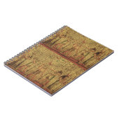 古代エジプト寺院の壁画 ノートブック (左側)