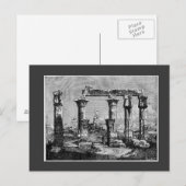 古代エジプト寺院はがき ポストカード (正面/裏面)