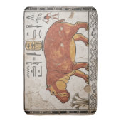 古代エジプト旧王国ナイルカバ バスマット (正面縦)