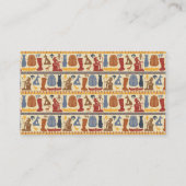 古代エジプト歴史家庭旅行 名刺 (裏面)