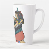古代エジプト神話アート カフェラテマグ (右)