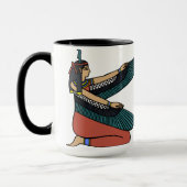 古代エジプト神話アート マグカップ (左)
